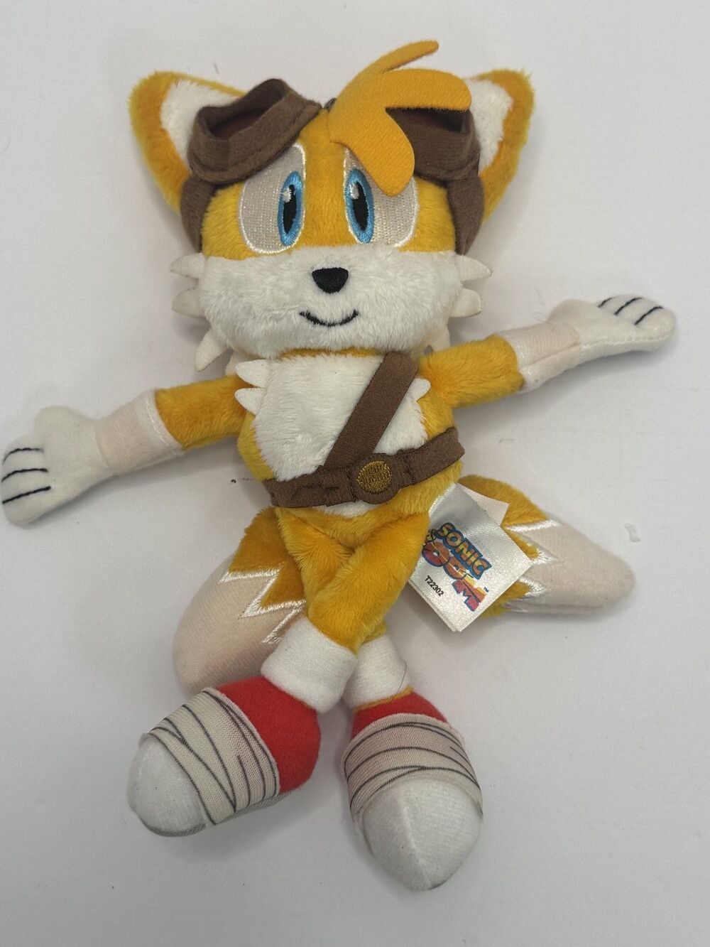RARE Sonic Boom Tails Plush TOMY Sega 9 Inch Sonic the Hedgehog